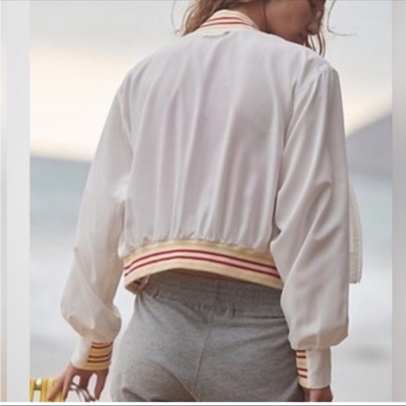 NWOT Free People Top Seed Tennis Jacket, S - Picture 3 of 5